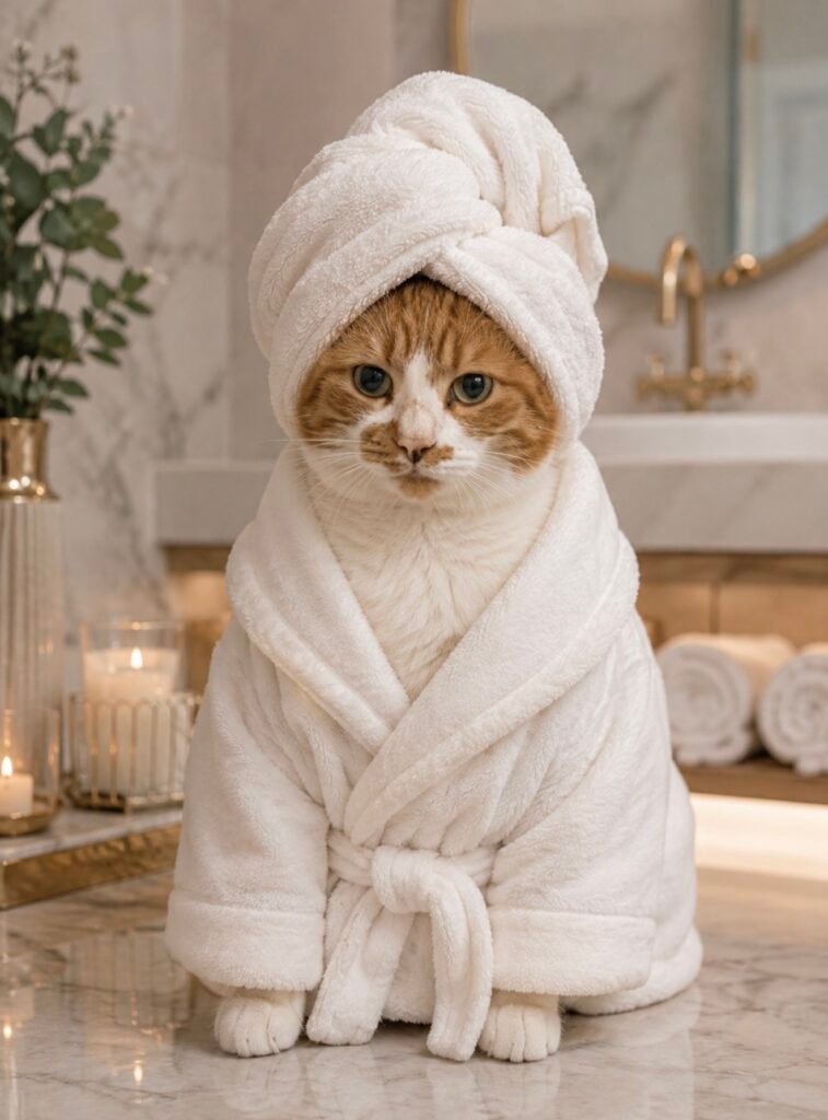 Puzzle Cat’s Spa