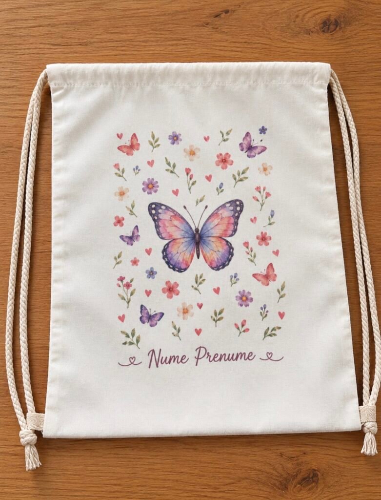 Rucsac personalizat Fluture
