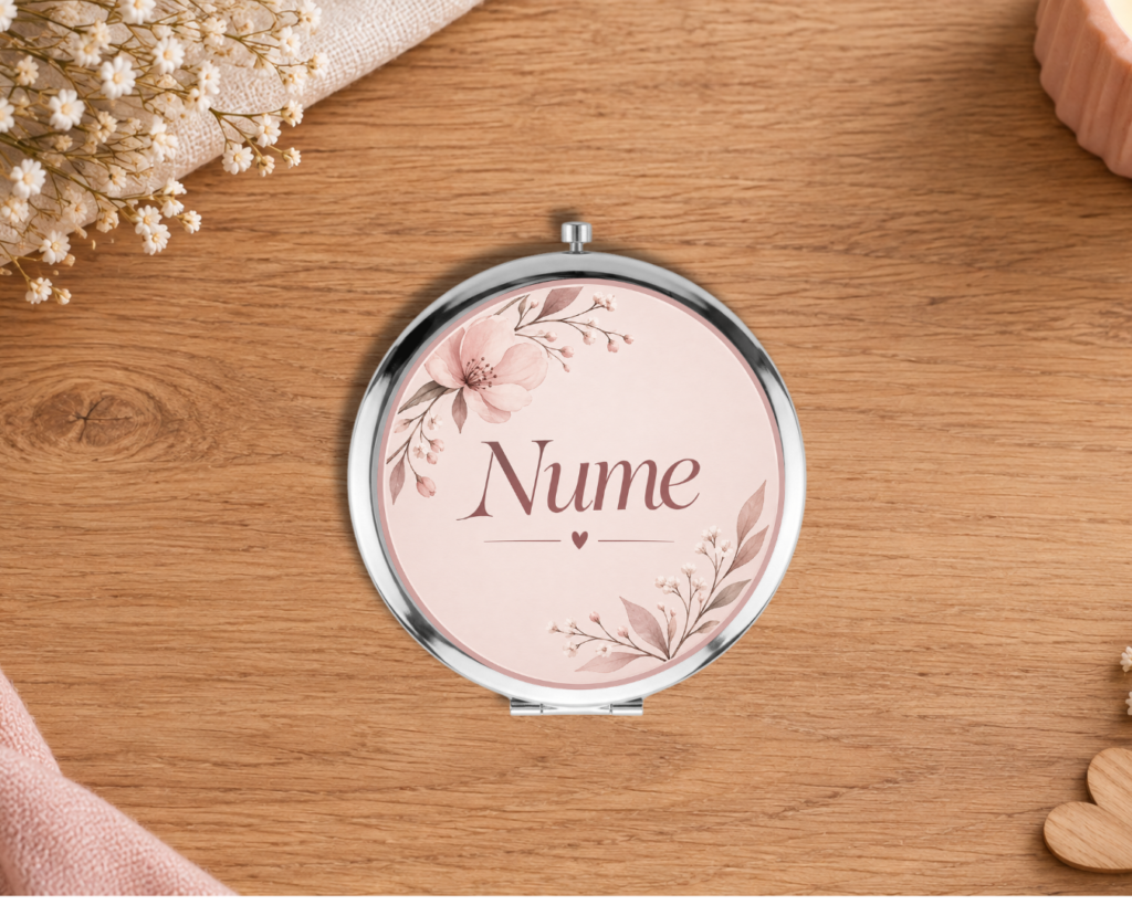 Oglinda personalizata Pink